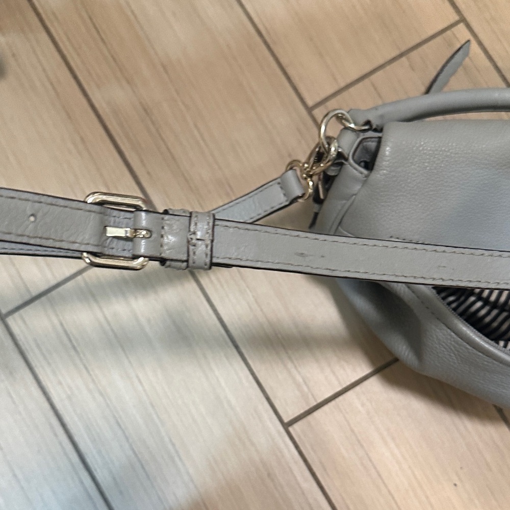 Kate Spade Light Blue Gray Shoulder or Crossbody Bag - Picture 14 of 16